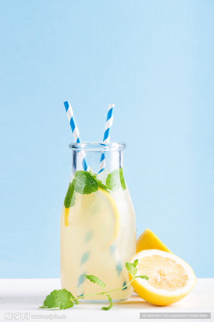 柠檬水海报素材