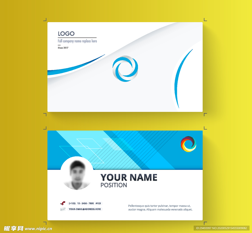名片模板