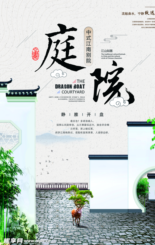 地产城市繁荣大气格局海报展板