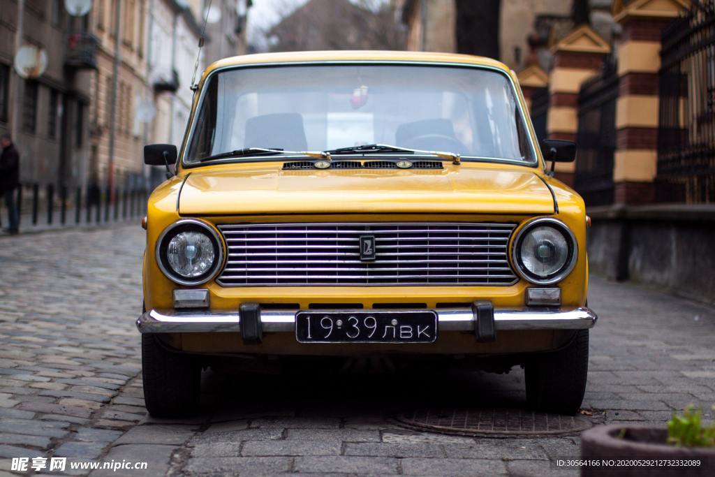 古董车赛事车展老爷车复古背景