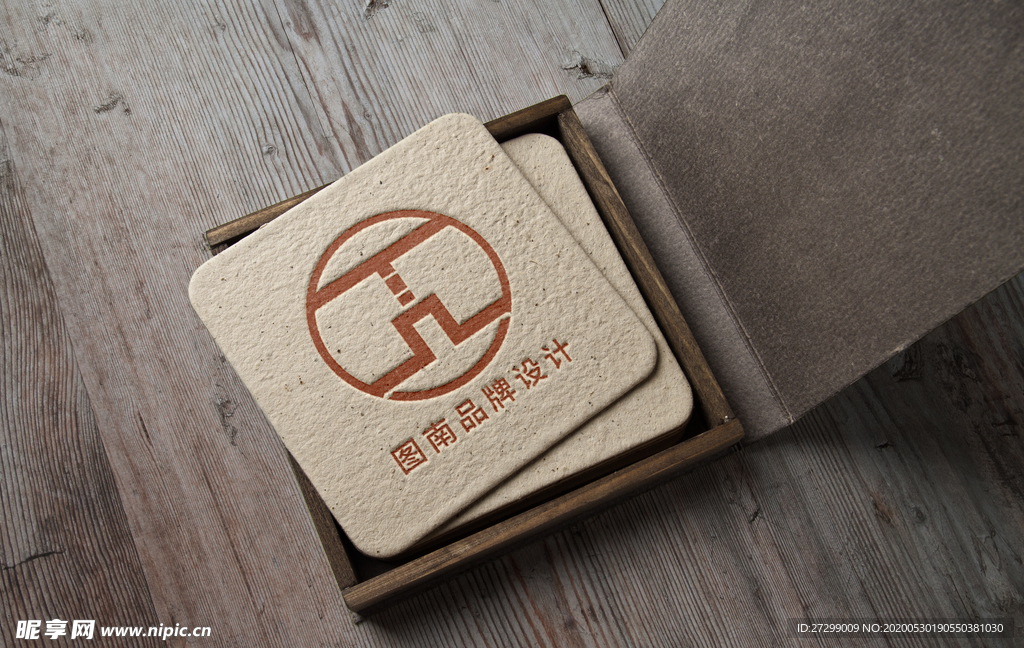 logo样机标识高档精致图片