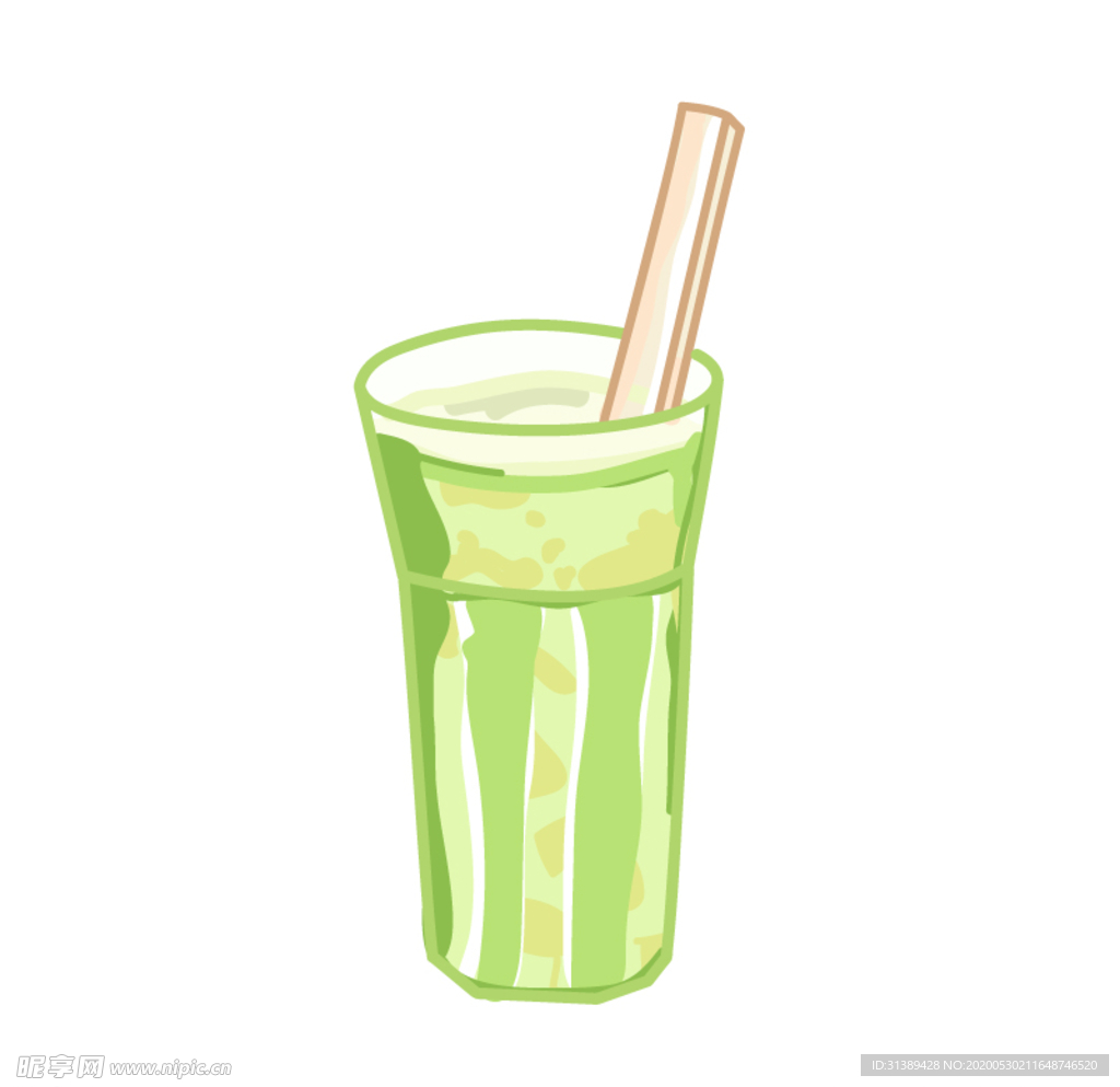 原创饮料插画