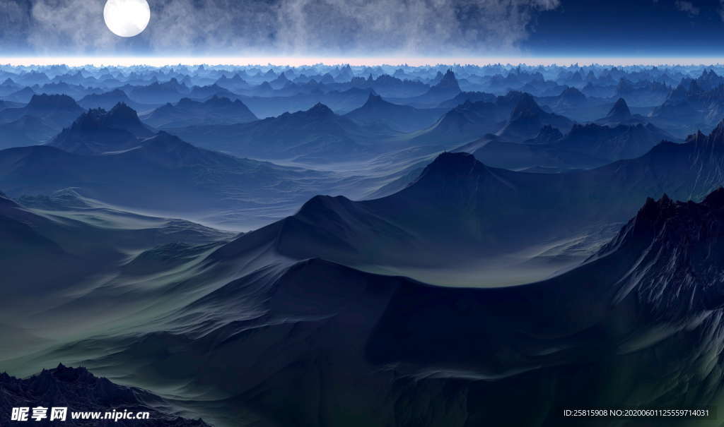 喜马拉雅山风景图片