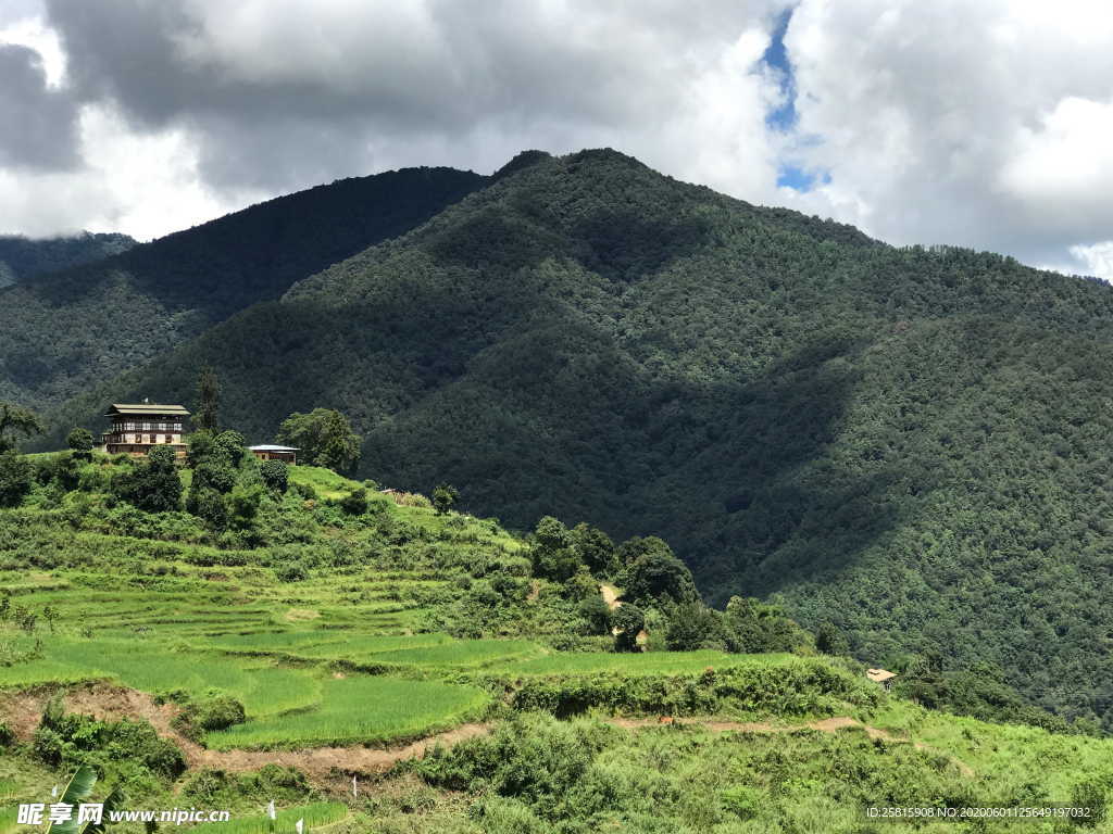 喜马拉雅山风景图片