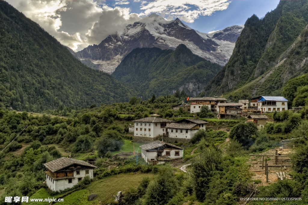 喜马拉雅山风景图片