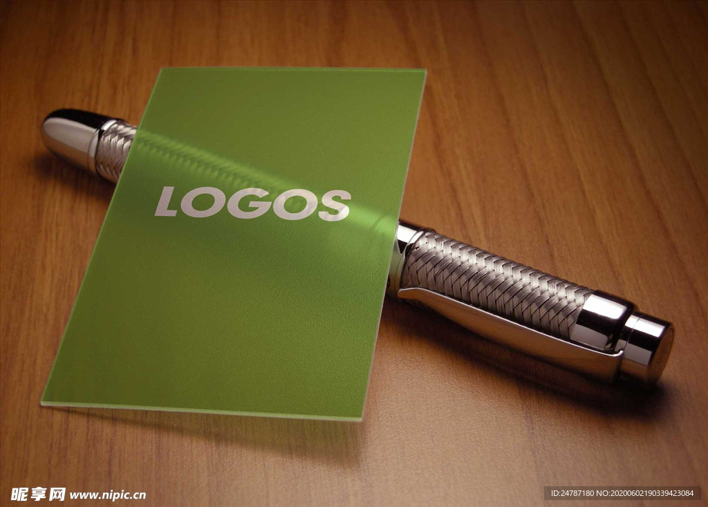 名片样机效果图