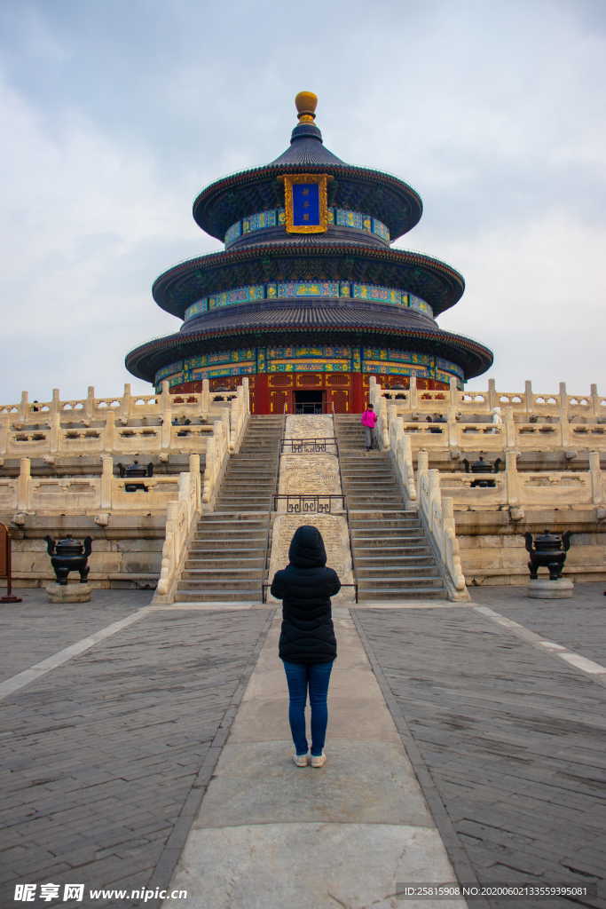 天坛建筑风景图片