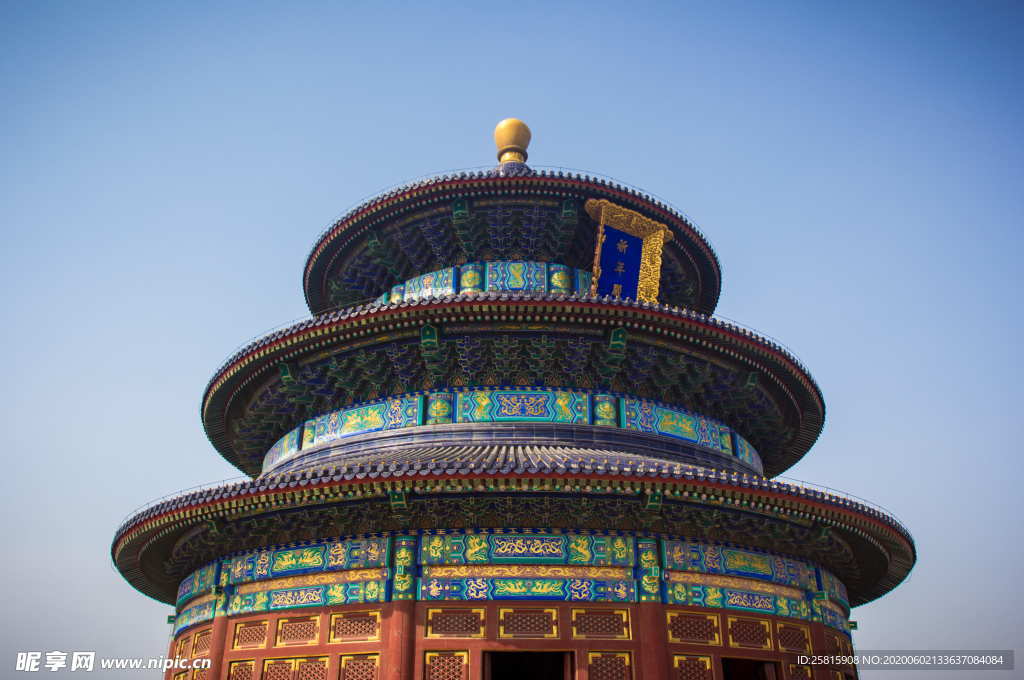 天坛建筑风景图片