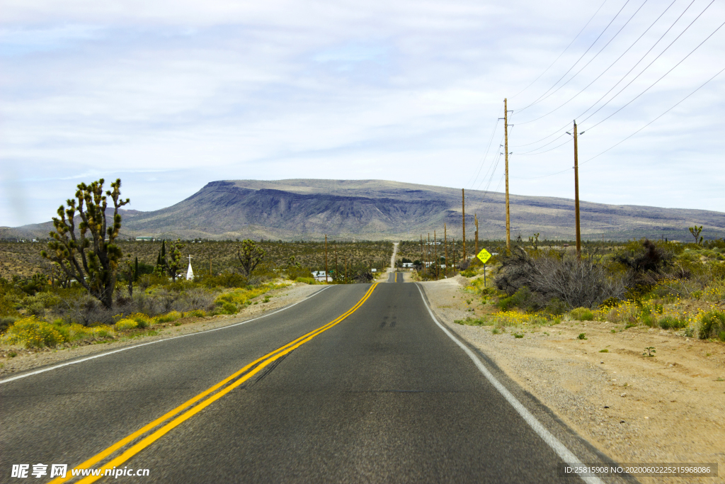 公路道路山路小道图片