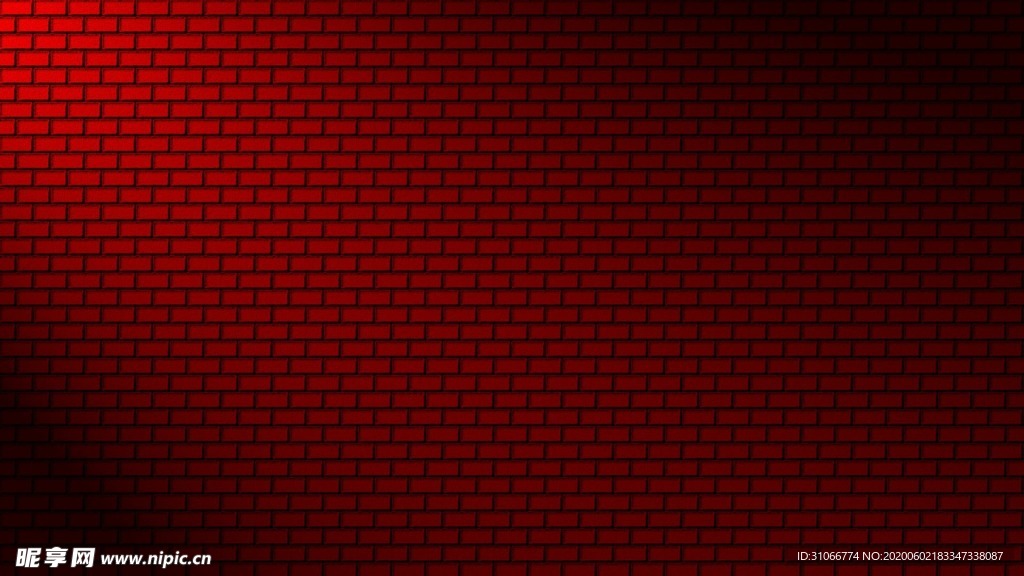 暗红色砖墙背景