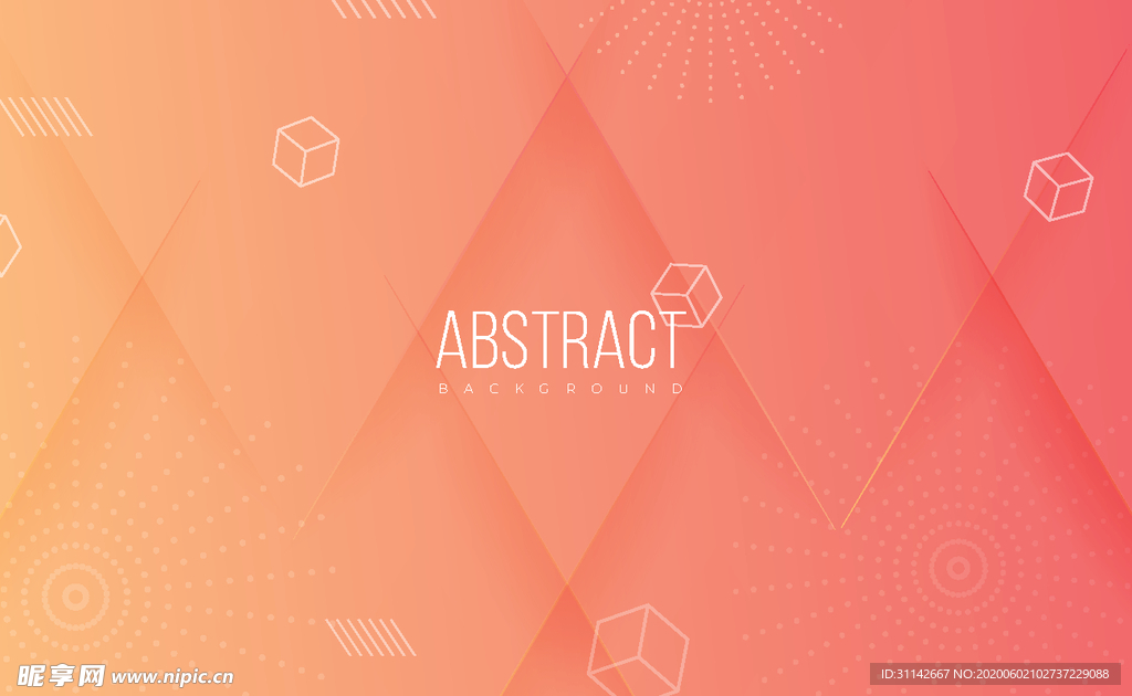 抽象背景 橙色
