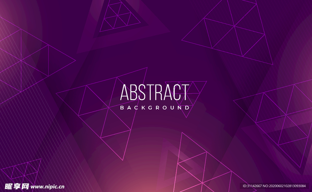 抽象条纹背景 三角