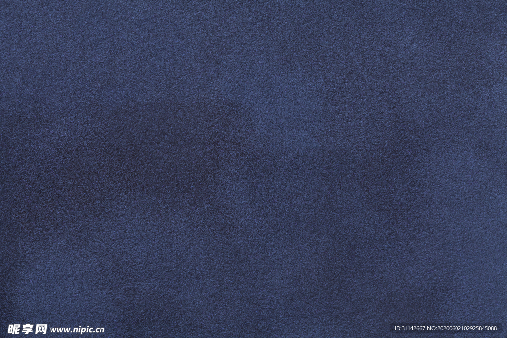 海军蓝绒面皮革
