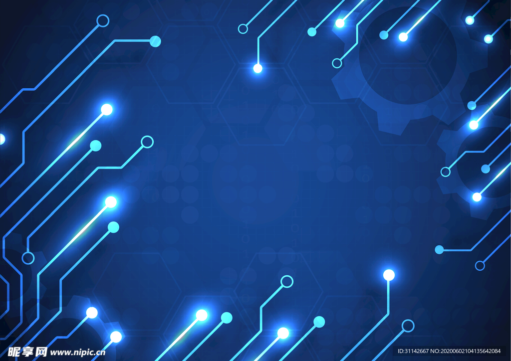科技背景 电路板