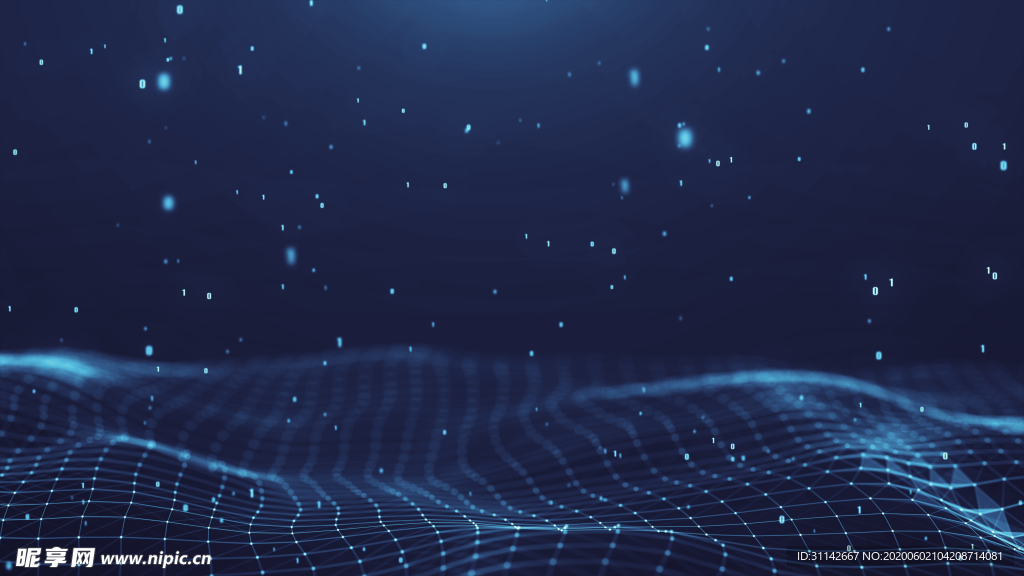 科技背景 蓝色