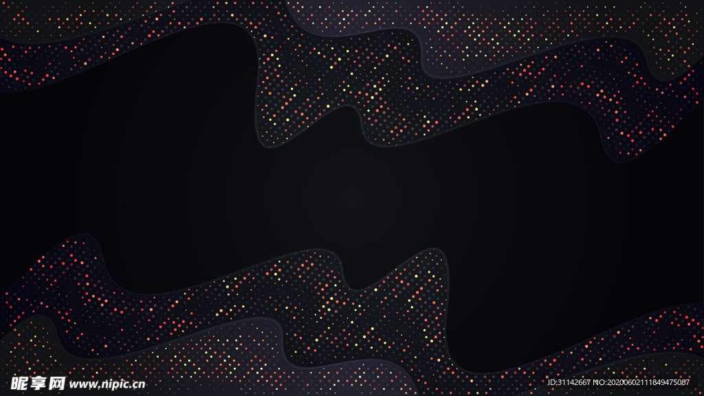 抽象波纹背景  科技