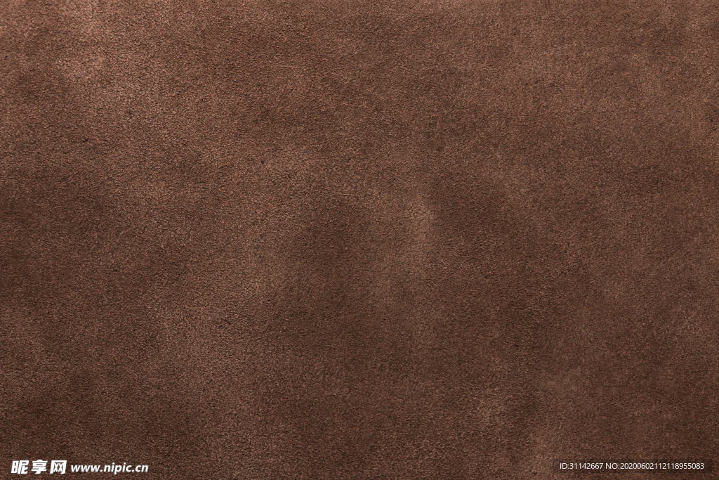 真皮 棕色麂皮纹理