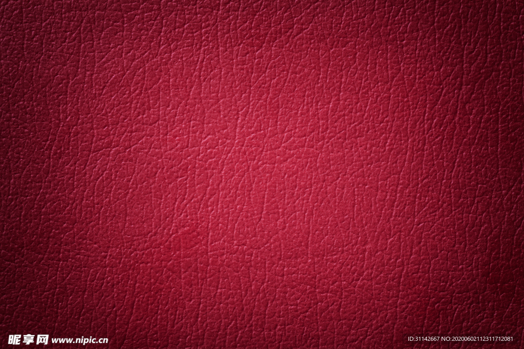 红色真皮纹理