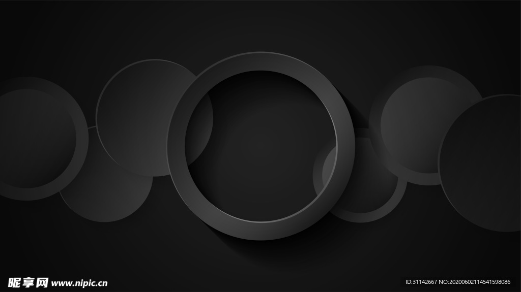 抽象背景 圆环