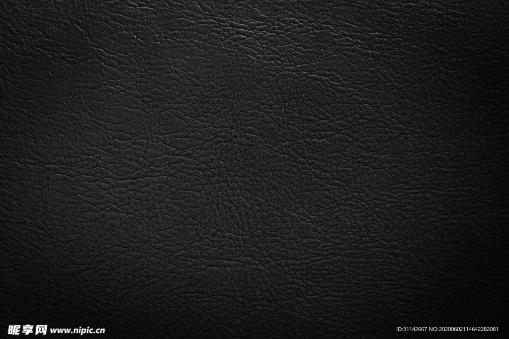 黑色真皮纹理