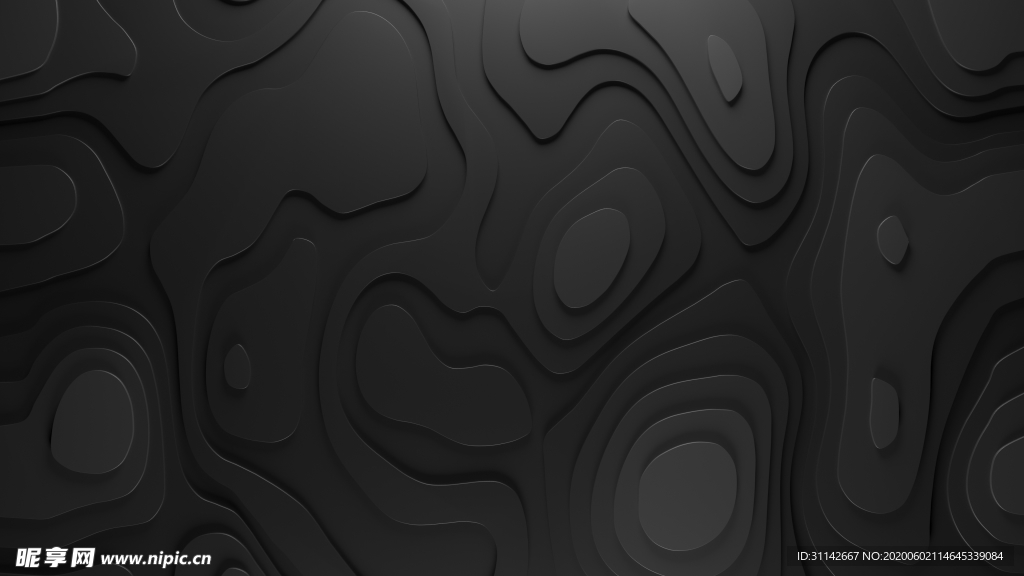 浮雕背景渲染图