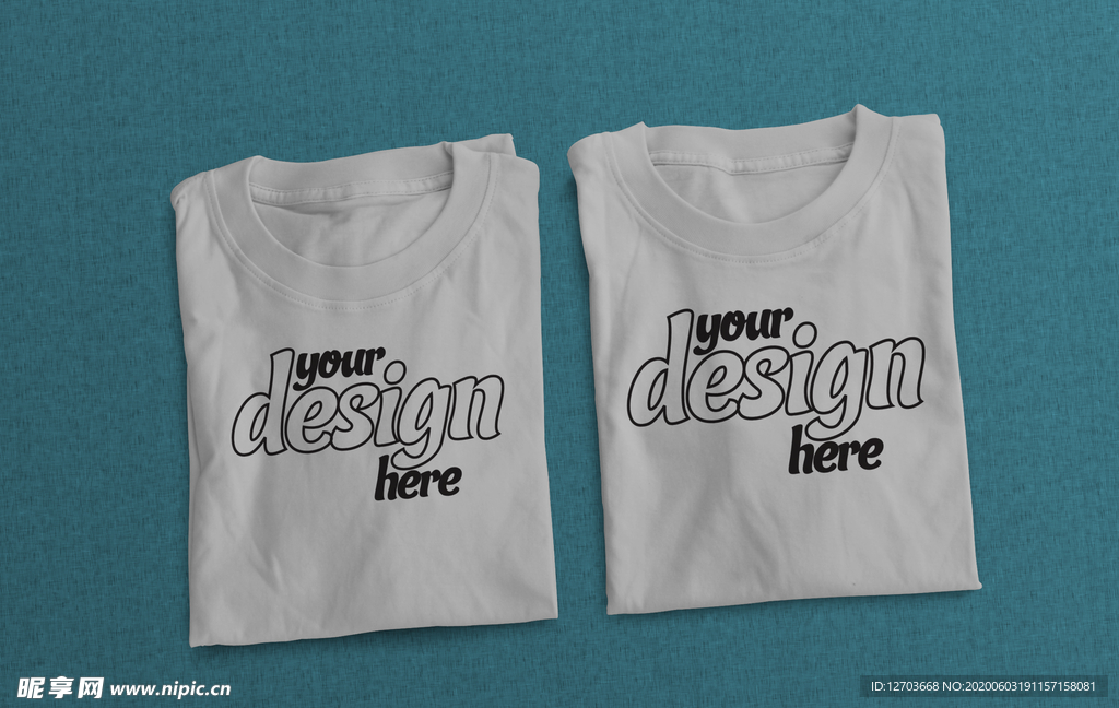 T恤样机