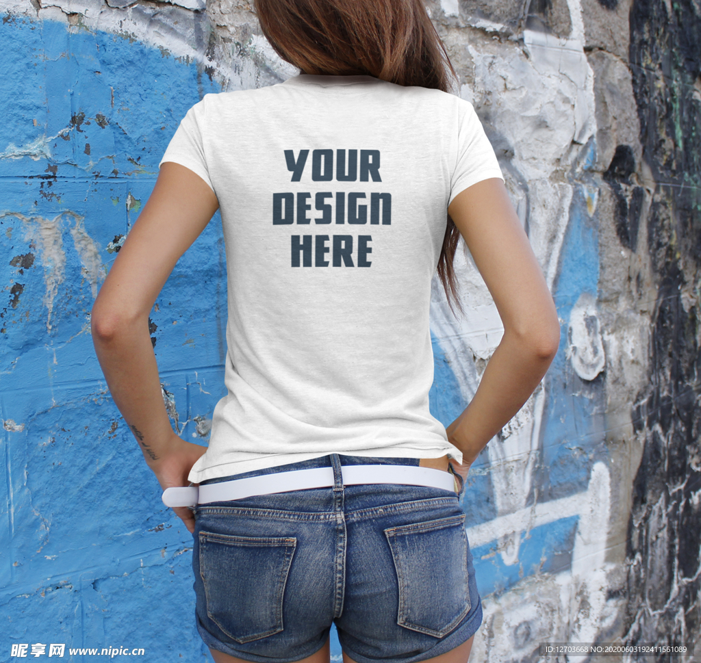 T恤样机