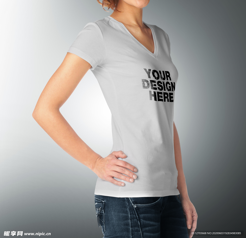 T恤样机