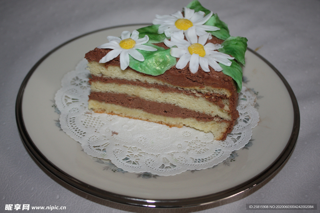 切块蛋糕美味图片