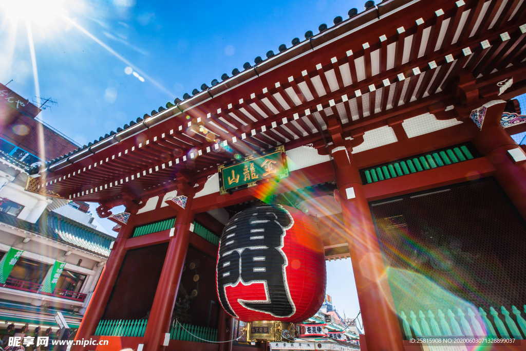 日本东京建筑风景图片