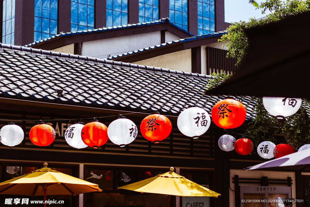 日本东京建筑风景图片