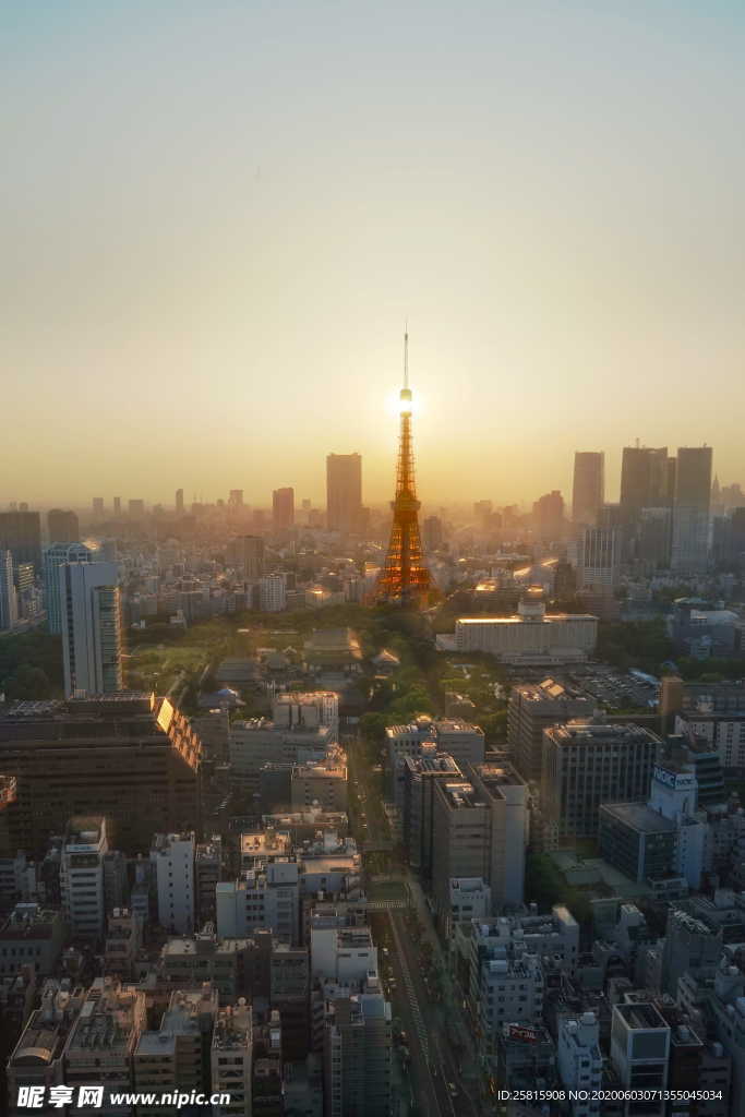 日本东京建筑风景图片