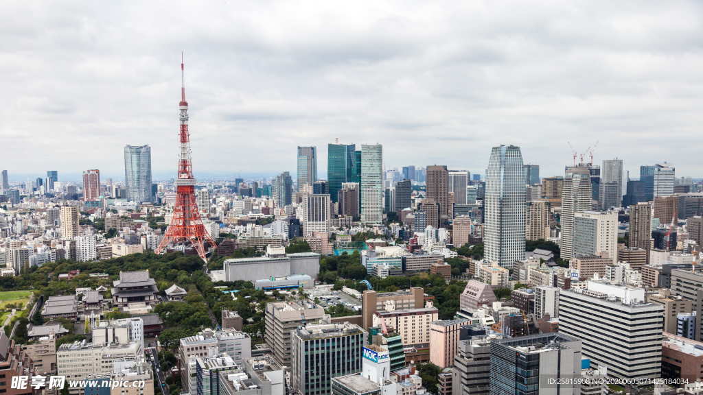 日本东京建筑风景图片