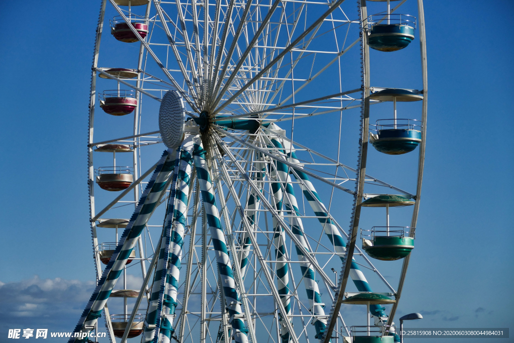摩天轮天空眼图片