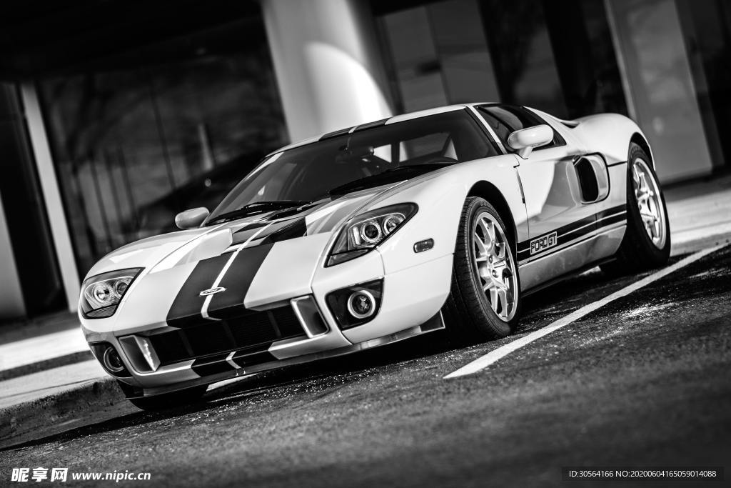 赛车跑车轿车街道城市背景素材