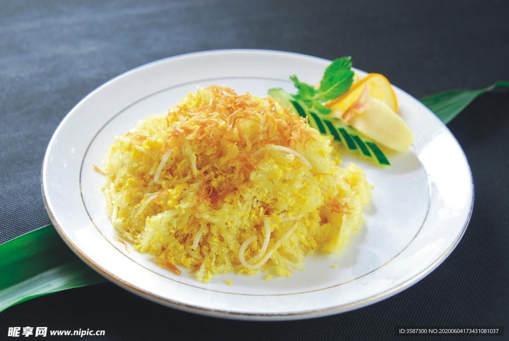 桂花金柱炒鳝肚