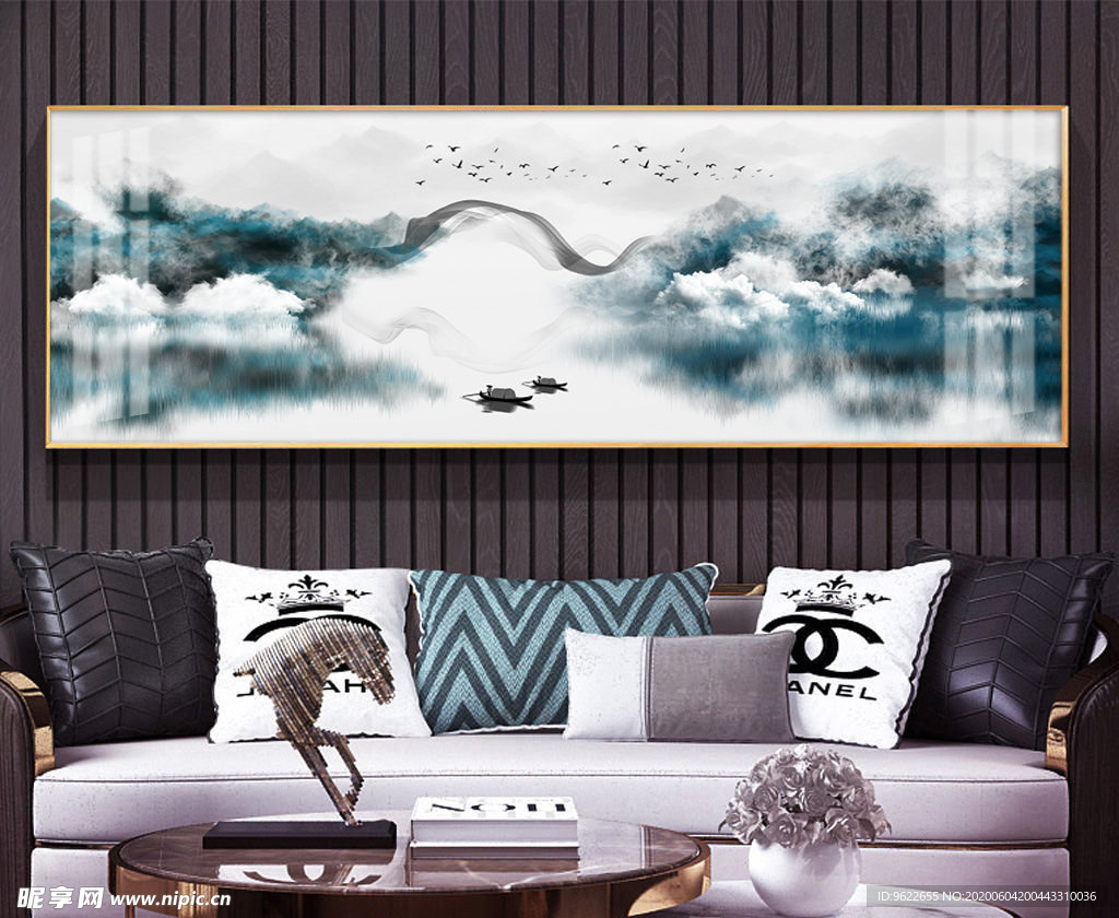 中国风水墨山水画