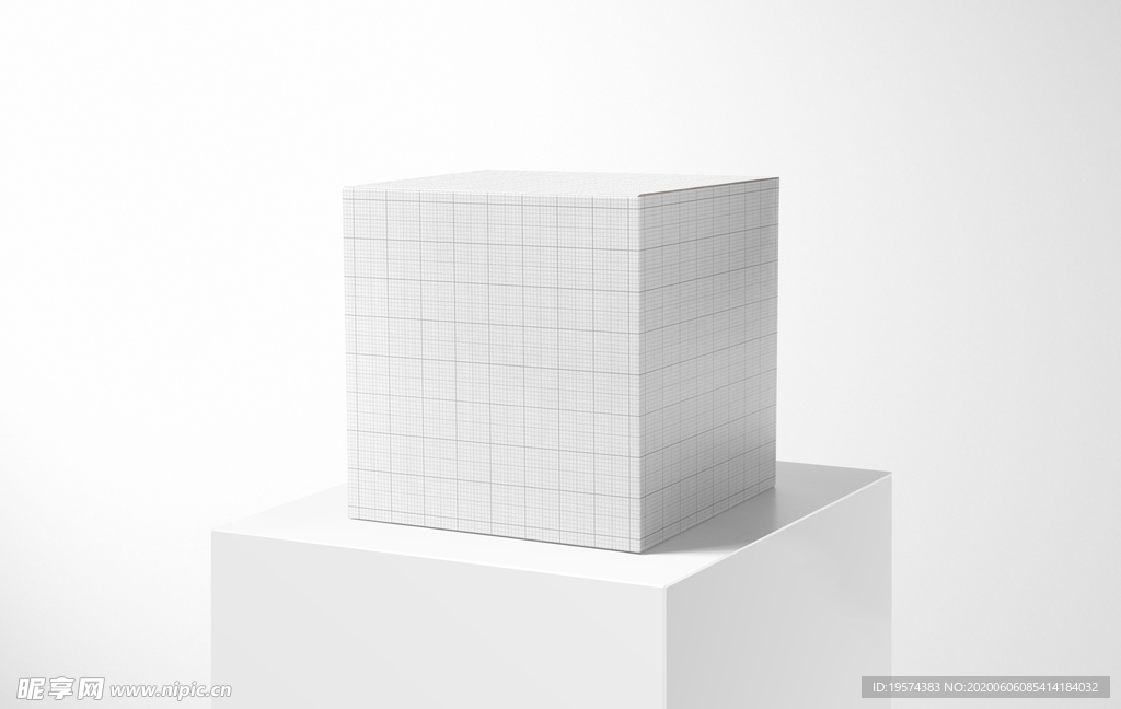 刨花板 光泽 礼品盒 模型 套