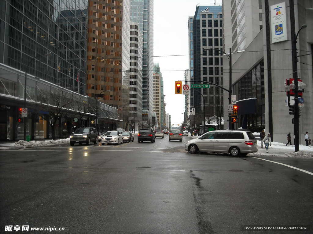 加拿大温哥华建筑风景图片