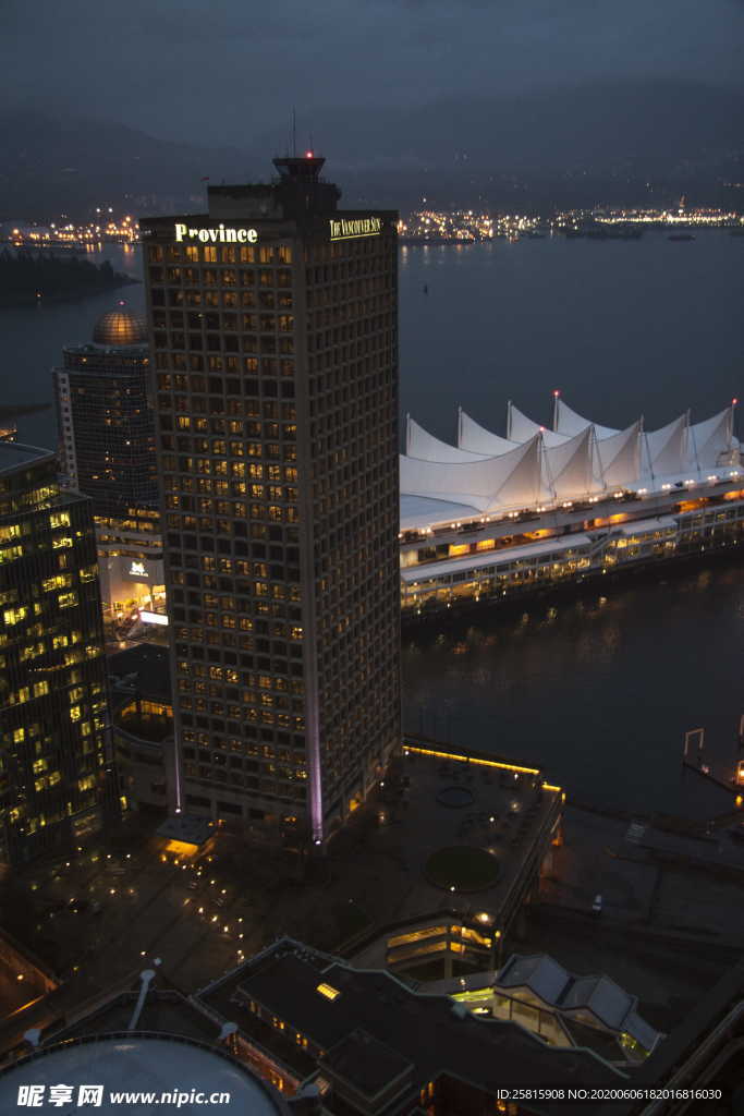 加拿大温哥华建筑风景图片