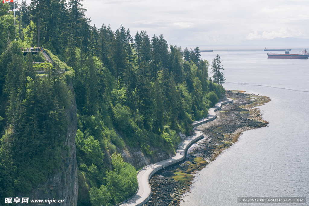 加拿大温哥华建筑风景图片