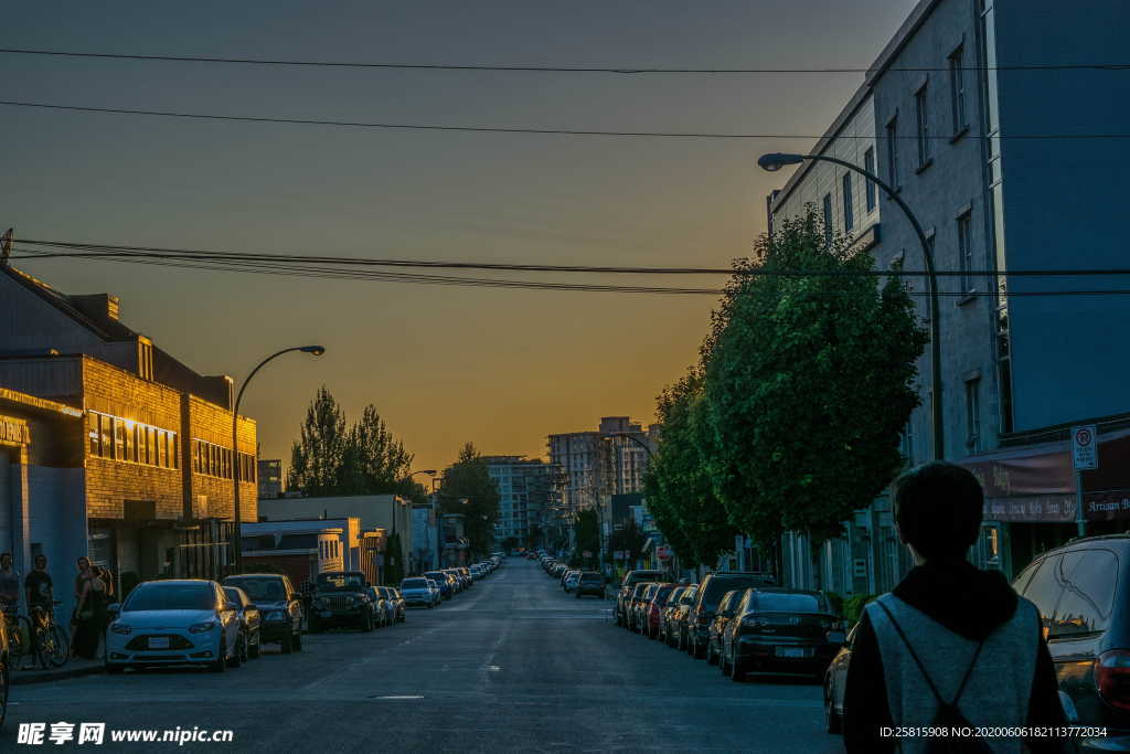 加拿大温哥华建筑风景图片