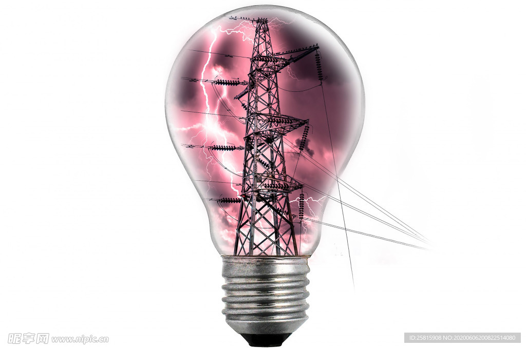 创意灯泡想法图片