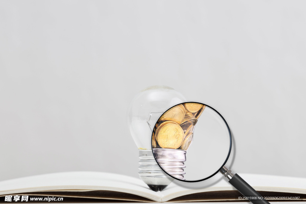 创意灯泡想法图片