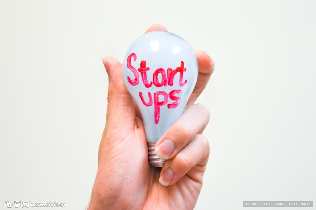 创意灯泡想法图片