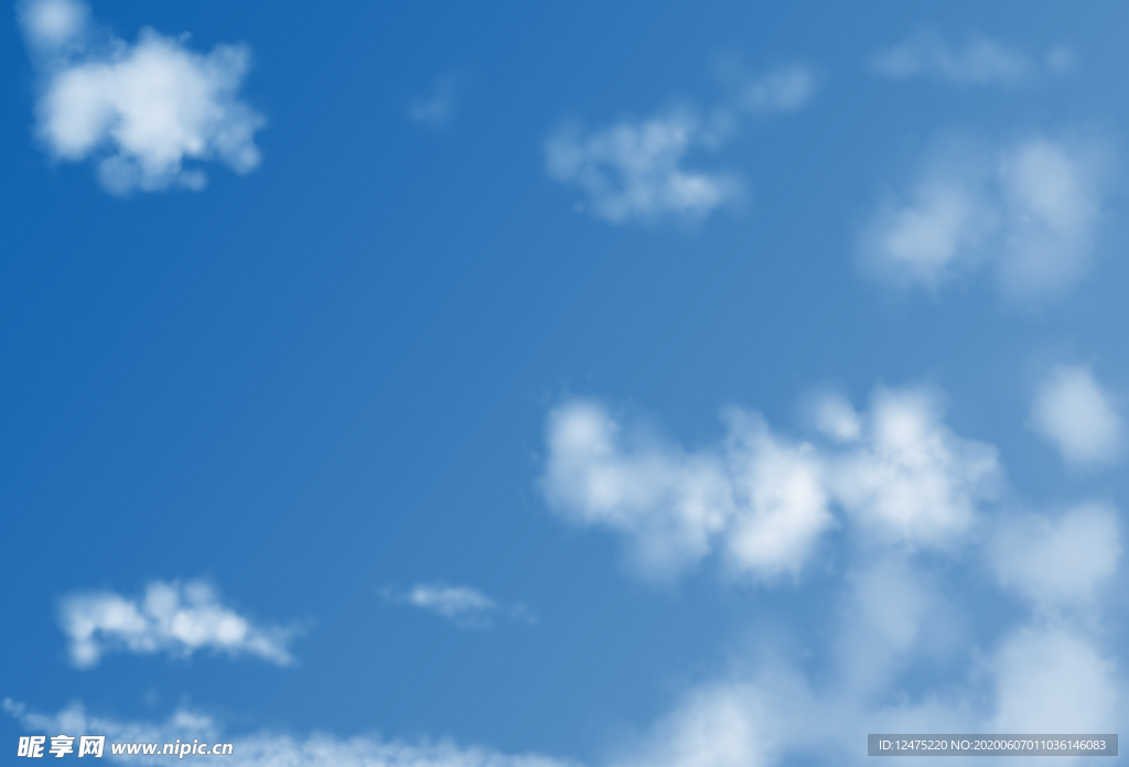 蓝天白云