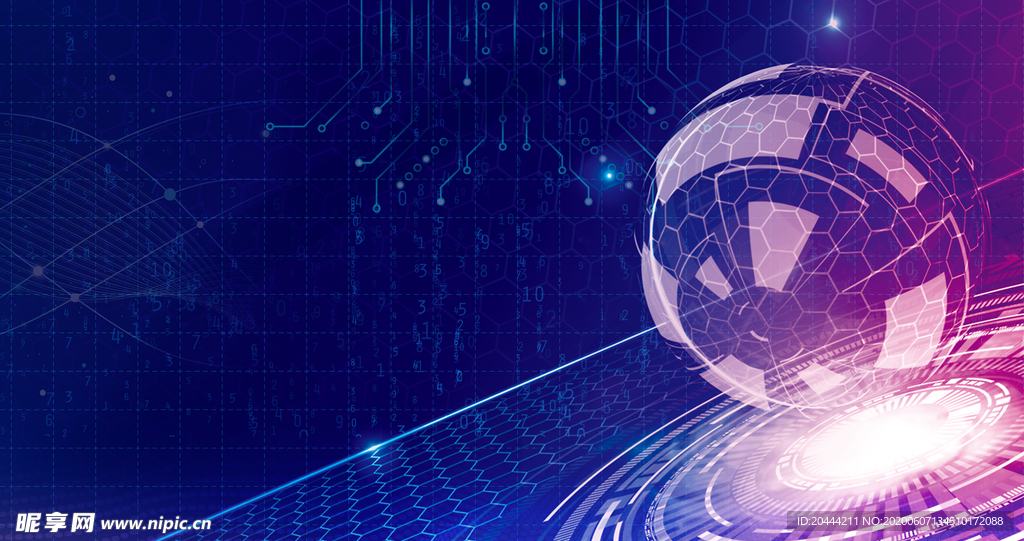 科技背景电路图线网星球