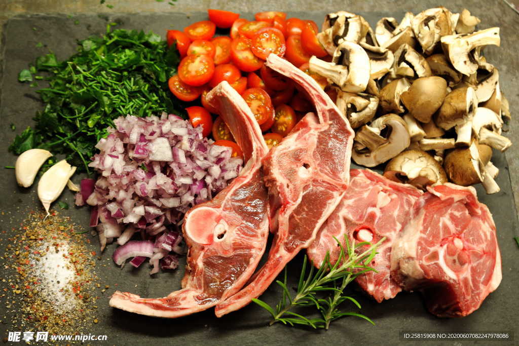 牛肉牛排鲜美图片