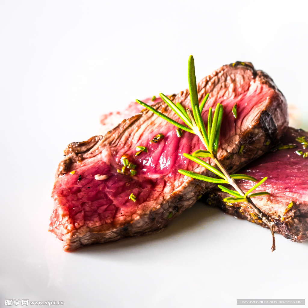 牛肉牛排鲜美图片