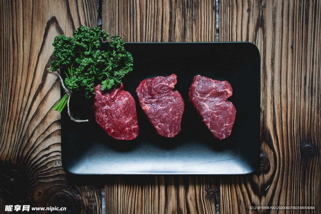牛肉牛排鲜美图片